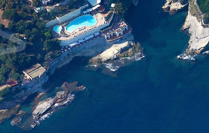 Baia della Rocce Verdi mare napoli