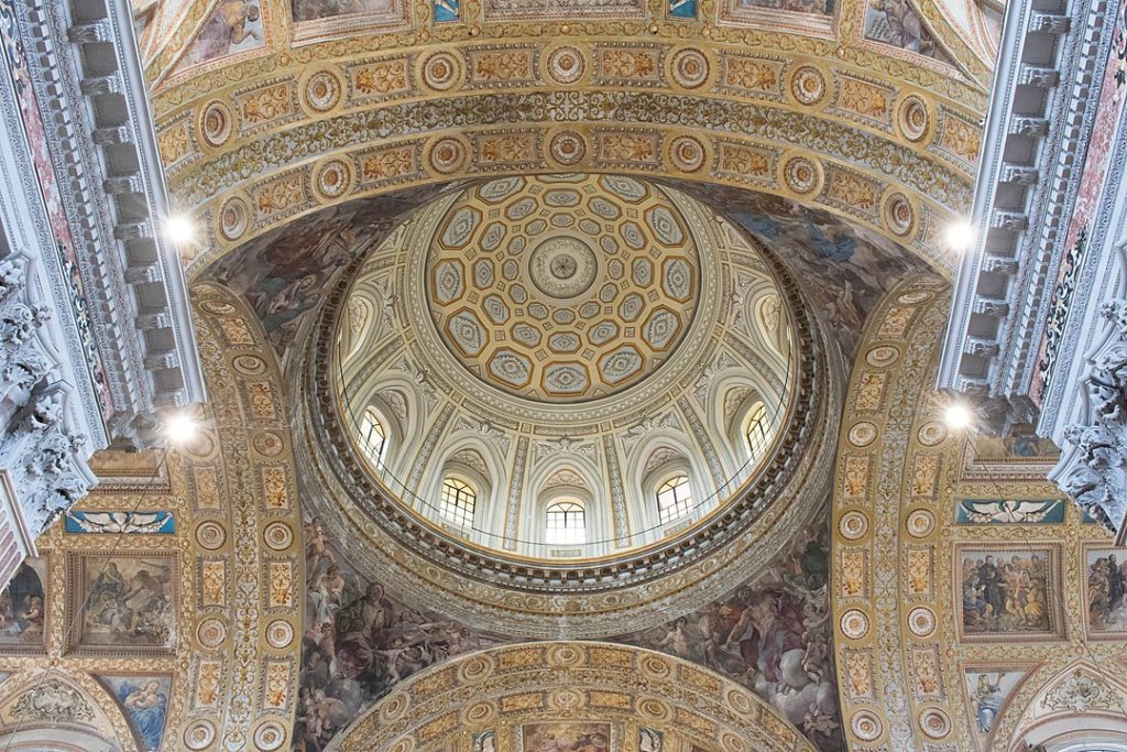 Interni della Chiesa del Gesù Nuovo