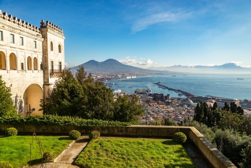 Napoli dall'alto: Certosa di San Martino