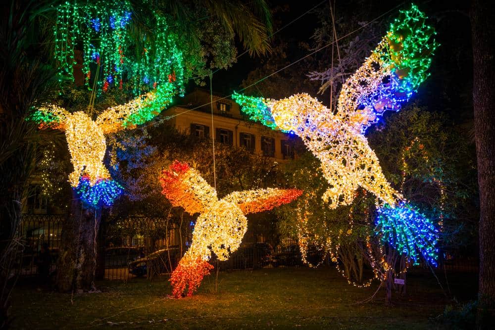 Luci di Natale: dove vederle in Campania